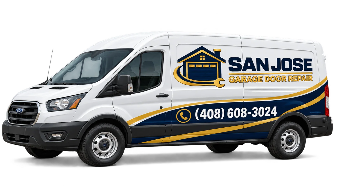 San Jose Garage Door Repair service van